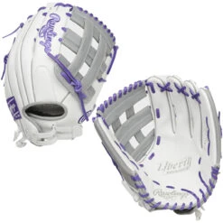 Rawlings Liberty Advanced CS Series 12.75” Fastpitch Softball Outfield Glove – Purple