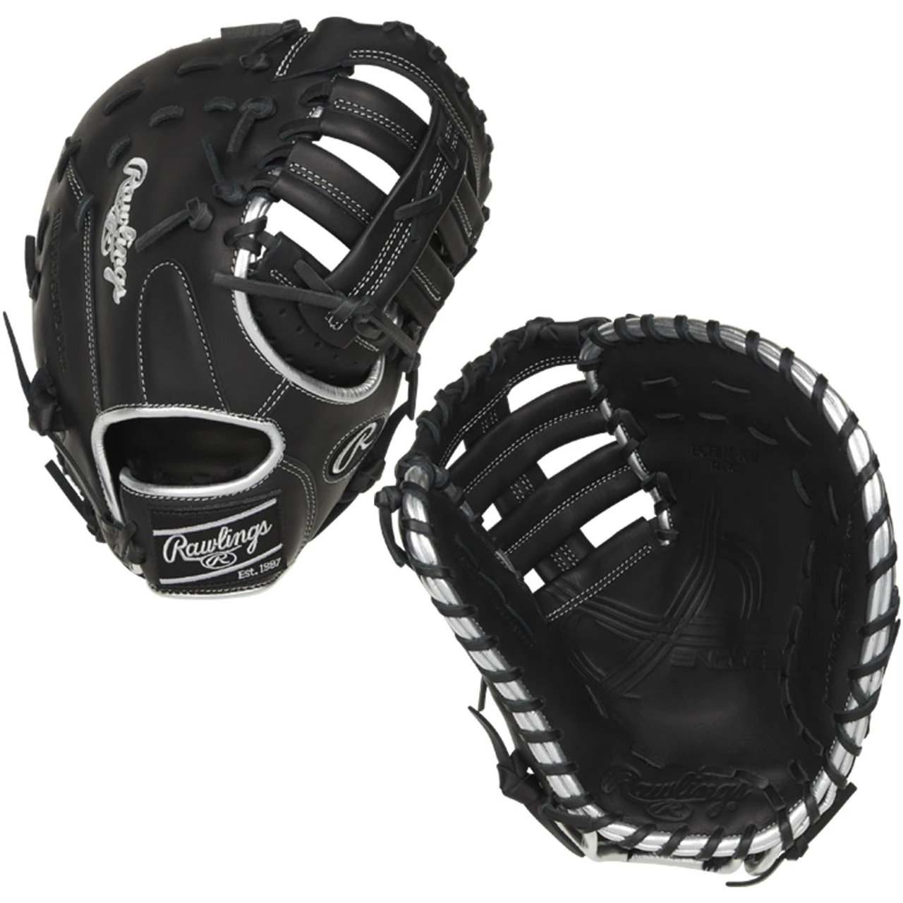 Rawlings Encore 12" Baseball First Base Mitt ECFBM-10B 3 Rawlings Encore 12" Baseball First Base Mitt ECFBM-10B