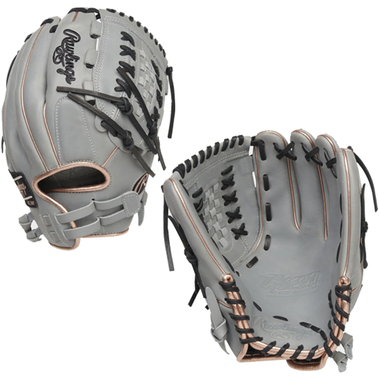 Rawlings Liberty Advanced CS Series 12.5” Fastpitch Softball Glove – Grey 3 Rawlings Liberty Advanced CS Series 12.5” Fastpitch Softball Glove – Grey
