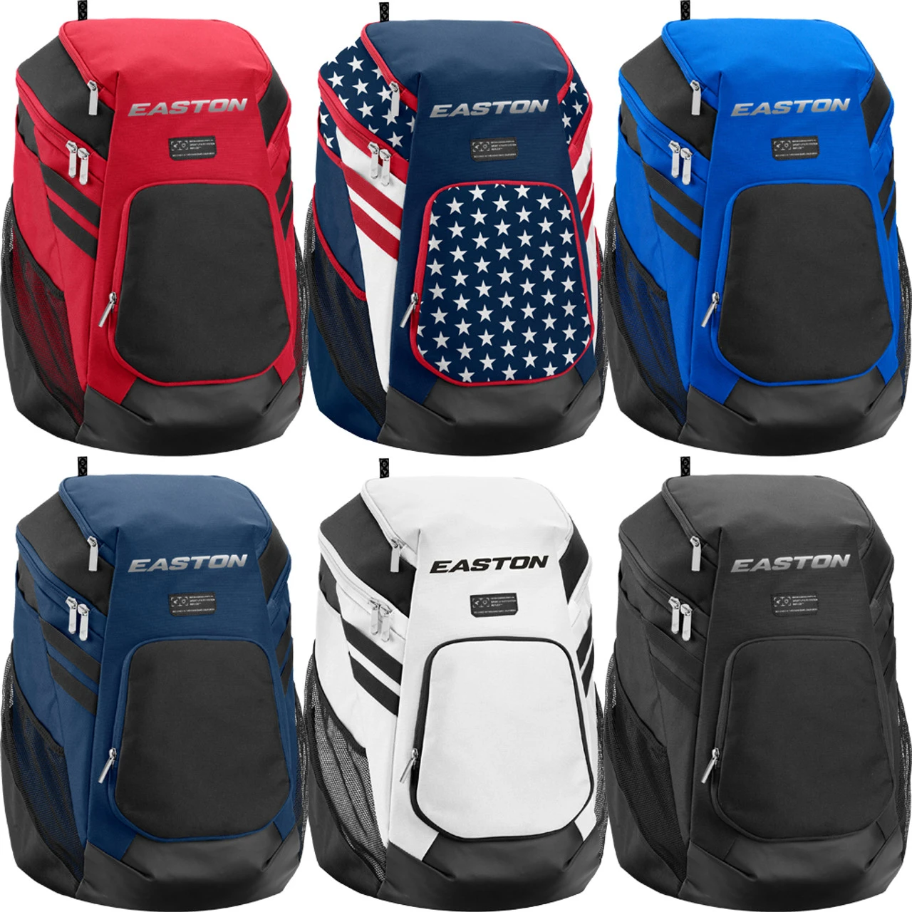 Easton Reflex Baseball/Softball Players Equipment Backpack A159 064 3 Easton Reflex Baseball/Softball Players Equipment Backpack A159 064