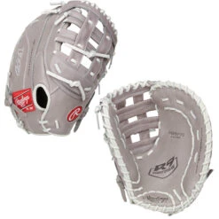 Rawlings R9 12.5” Fastpitch Softball First Base Mitt R9SBFBM-17G