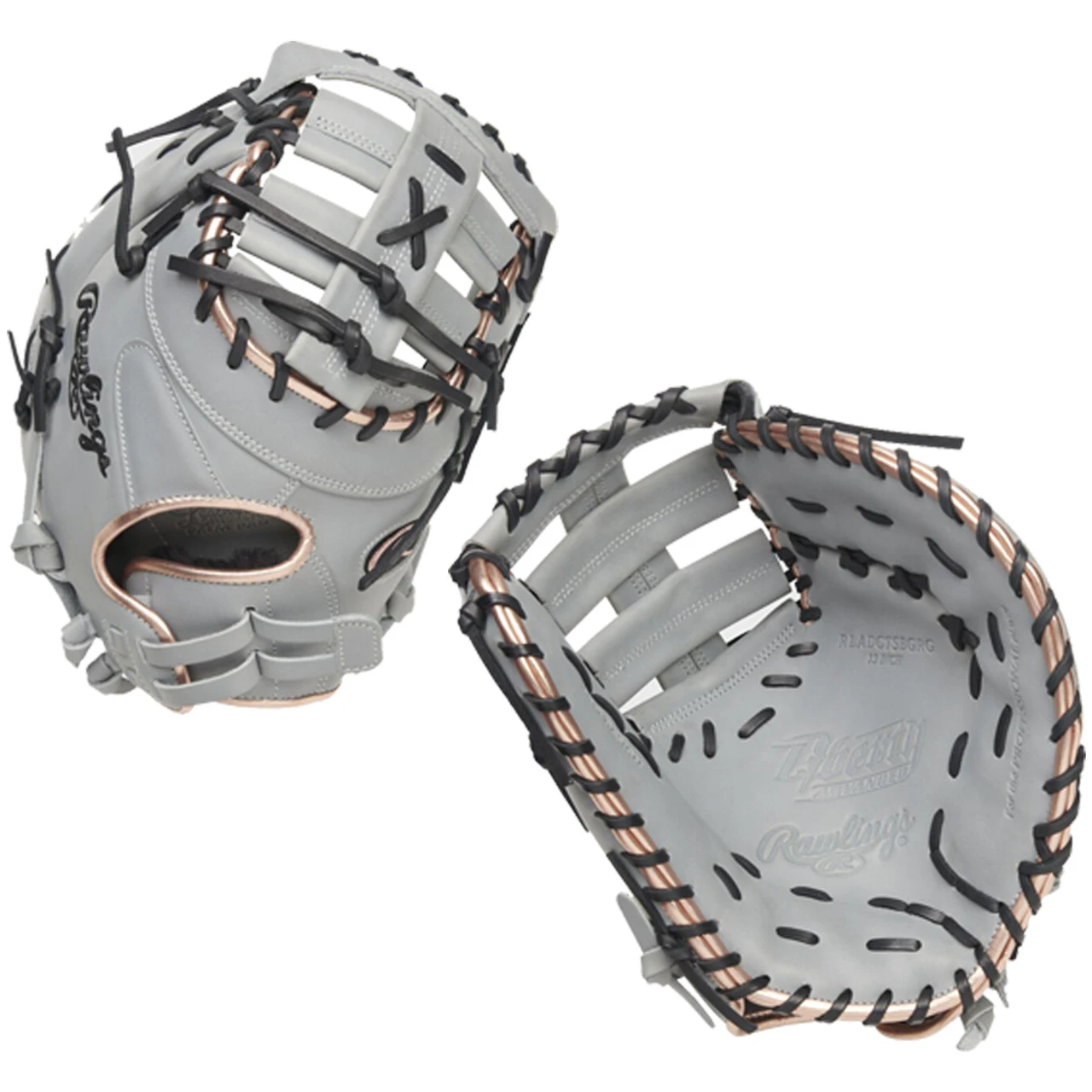 Rawlings Liberty Advanced CS Series 13” Fastpitch Softball First Base Mitt – Grey 3 Rawlings Liberty Advanced CS Series 13” Fastpitch Softball First Base Mitt – Grey