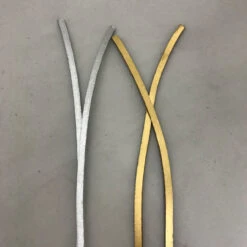 Bases Loaded Gold & Silver Foil Baseball Glove Lace