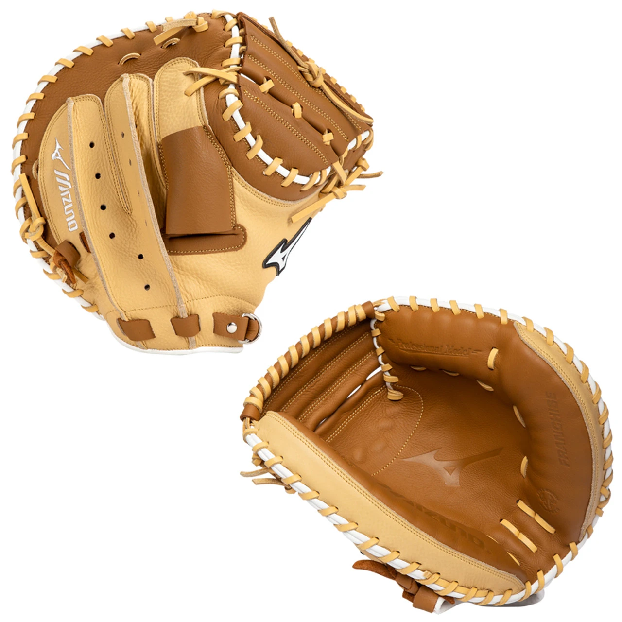 Mizuno Franchise 33.5" Baseball Catcher's Mitt 312972 3 Mizuno Franchise 33.5" Baseball Catcher's Mitt 312972