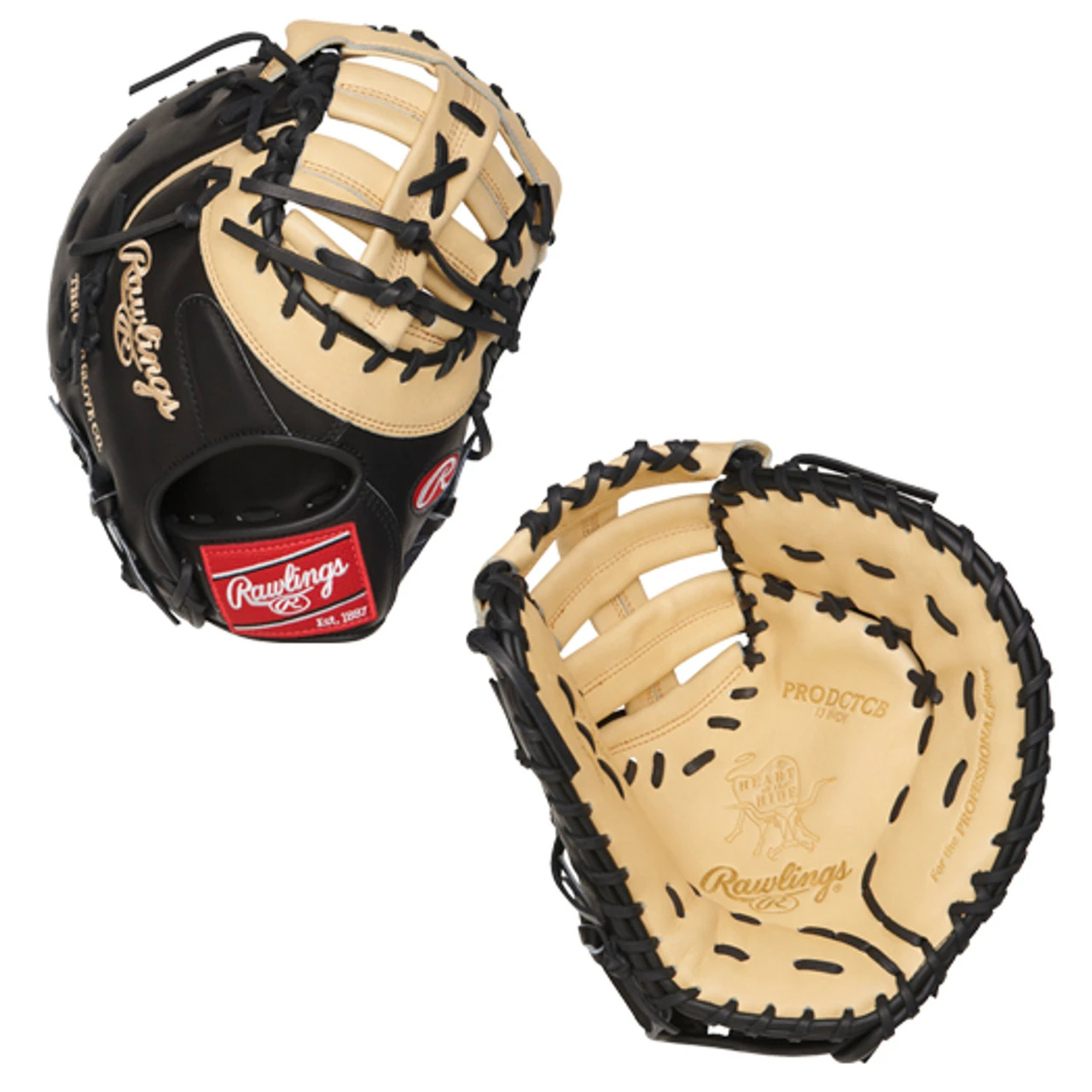 Rawlings Heart Of The Hide First Base Mitt 13.00" PRODCTB 2 Rawlings Heart Of The Hide First Base Mitt 13.00" PRODCTB