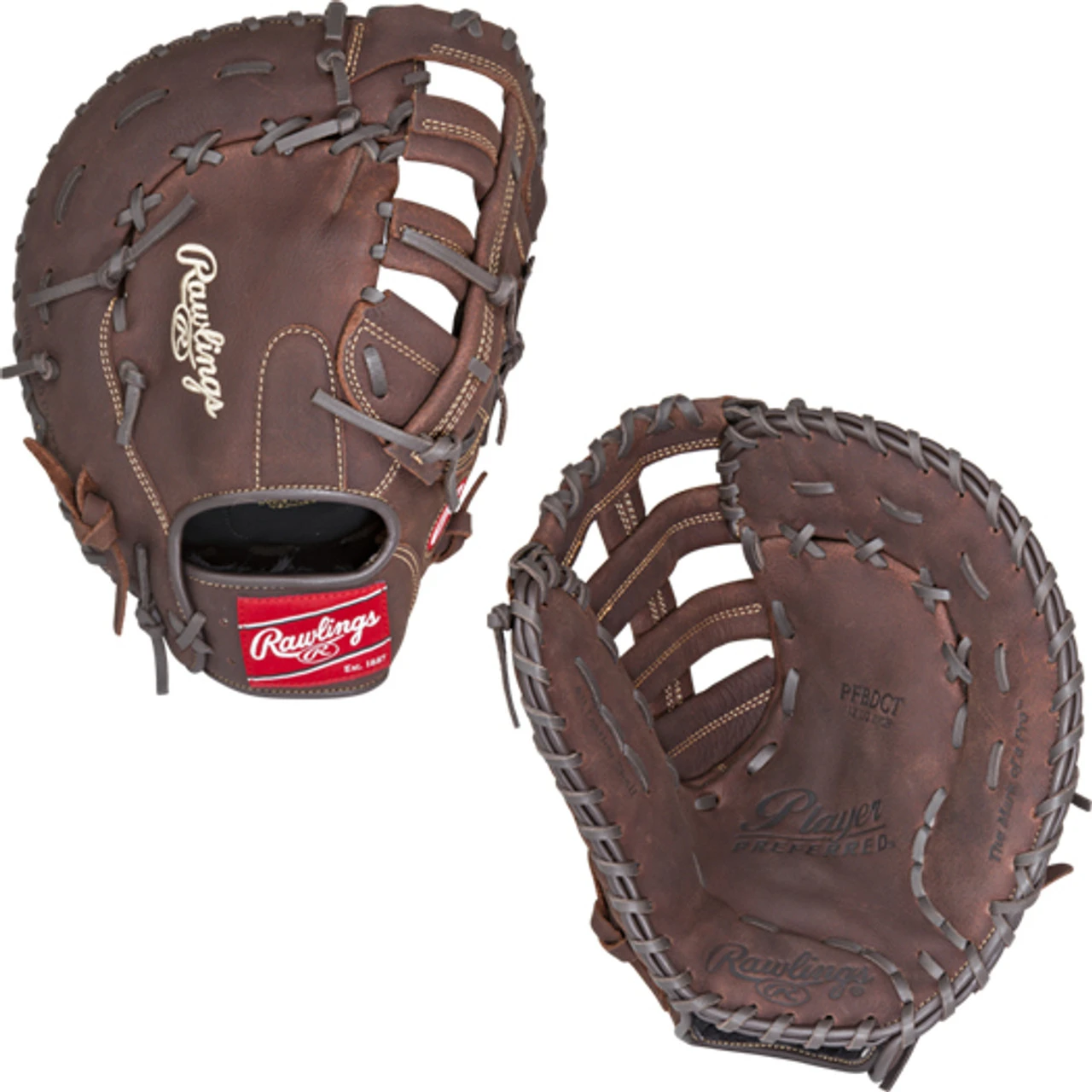 Rawlings Player Preferred First Base Mitt 12.50" PFBDCT 3 Rawlings Player Preferred First Base Mitt 12.50" PFBDCT