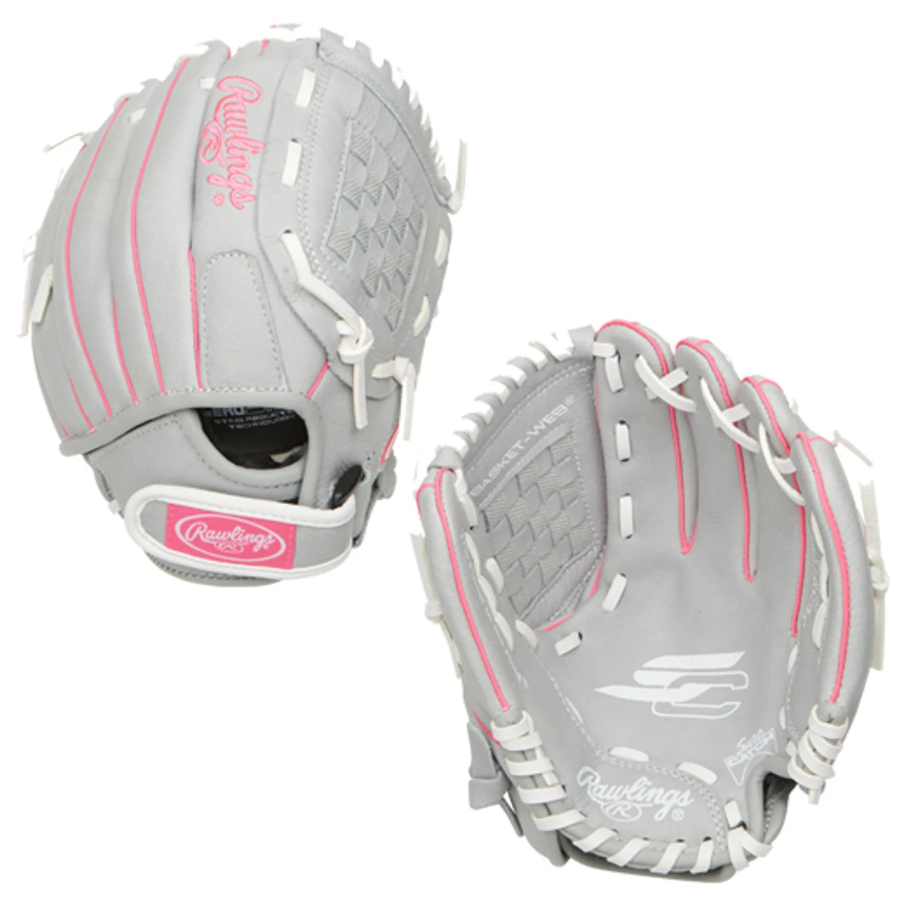 Rawlings Sure Catch 10" Youth Fastpitch Softball Glove SCSB100P 3 Rawlings Sure Catch 10" Youth Fastpitch Softball Glove SCSB100P
