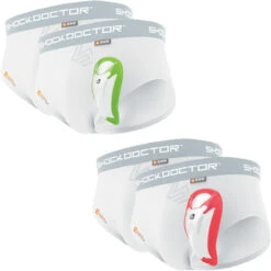 Shock Doctor Youth Core 2-Pack Brief W/ Bio-Flex Cup 222