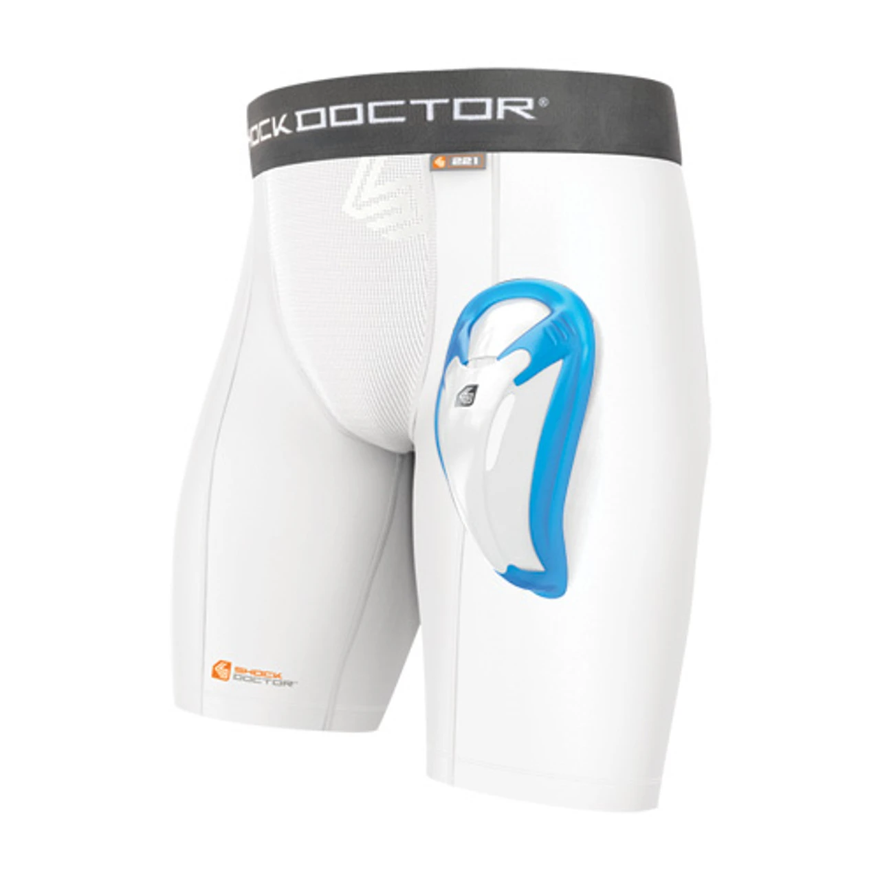 Shock Dr. Teen Core Compression Sliding Short With Cup 221-02 3 Shock Dr. Teen Core Compression Sliding Short With Cup 221-02