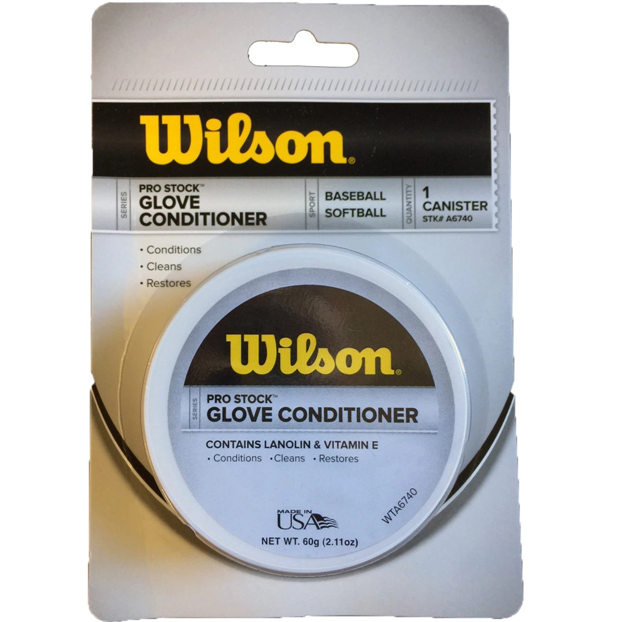 Wilson Pro Stock Glove Conditioner A6740 3 Wilson Pro Stock Glove Conditioner A6740